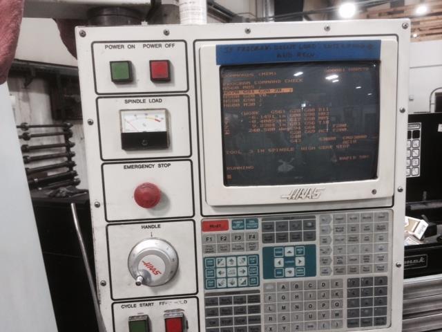 Haas VF-3B, Machine ID: 6212